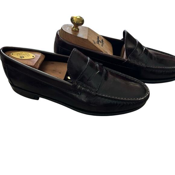 Florsheim Men\'s Red Berkley Leather Flex Moc Toe Penny Loafer Size 11 main image 12
